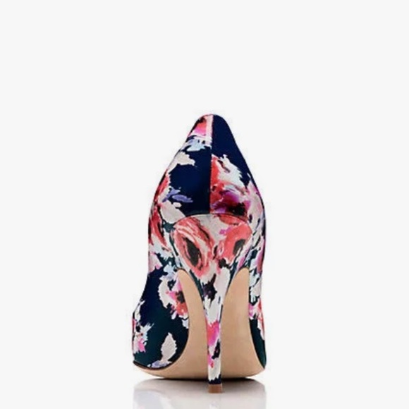 Kate Spade New York Licorice Floral Pointed-Toe Heels - Picture 3 of 11